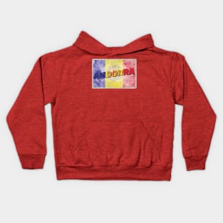 Andorra Vintage style retro souvenir Kids Hoodie